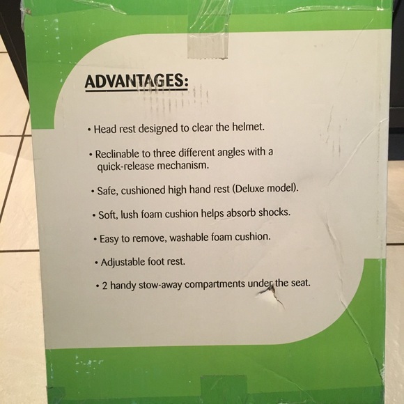 Voyager deluxe baby seat (26” & 700C).  Sealed box - Picture 4 of 5